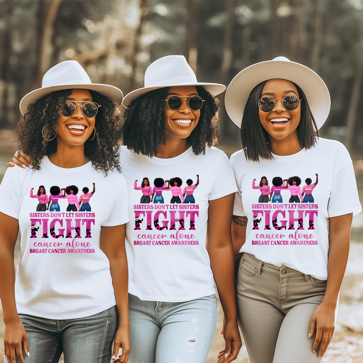 Sisters Fight Cancer Shirt