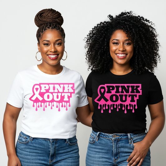 Pink Out  Breast Cancer Shirt