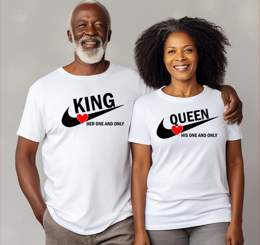 His & Hers - King & Queen Shirt